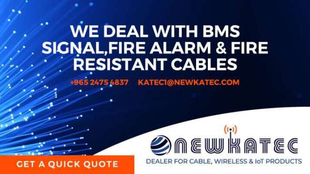bms, fire alarm and fire resistant cables