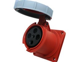 IP67 Waterproof 125A 5PIN Industrial Socket
